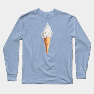 Seashell ice cream Long Sleeve T-Shirt